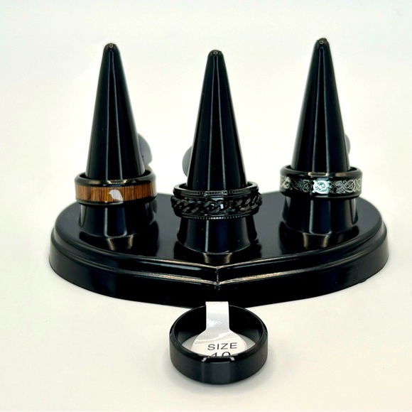 💙💚 Men’s Stainless Steel Fashion Rings | 4 Styles | Sold Individually - Picture 7 of 7